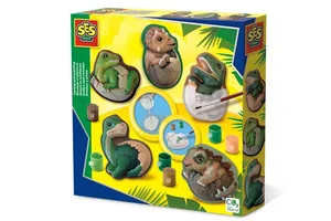 Odlewy gipsowe + farby Jaja dinozaura