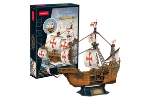 Puzzle 3D Żaglowiec Santa Maria