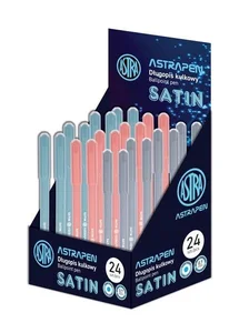 Długopis kulkowy Satin Pen (24szt) ASTRA Długopis kulkowy Satin Pen (24szt) ASTRA