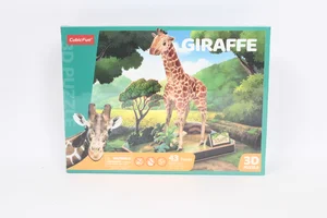 Puzzle 3D Żyrafa