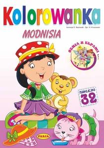 Modnisia. Kolorowanka Modnisia. Kolorowanka