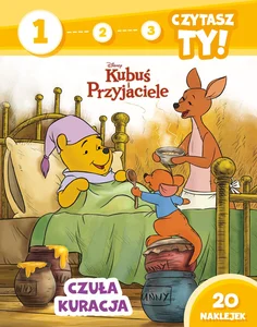 1 2 3 czytasz ty! Poziom 1 Czuła kuracja Disney Kubuś i Przyjaciele