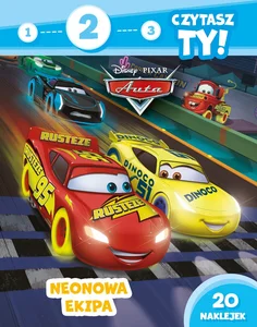1 2 3 czytasz ty! Poziom 2 Neonowa ekipa Disney Auta