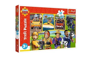 Puzzle 24 Maxi Strażak Sam i przyjaciele