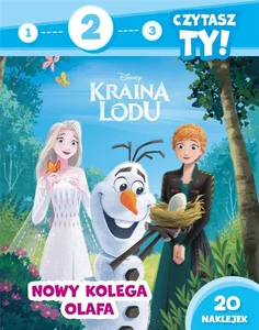 1 2 3 czytasz ty! Poziom 2 Nowy kolega Olafa Disney Kraina Lodu