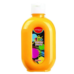 Farba plakatowa 300ml KEYROAD fluorescencyjna neonowa pomarańczowa Farba plakatowa 300ml KEYROAD fluorescencyjna neonowa pomarańczowa