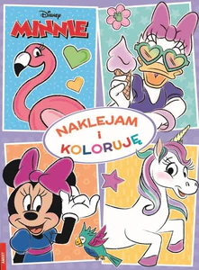 Minnie Naklejam I Koloruję Minnie Naklejam I Koloruję