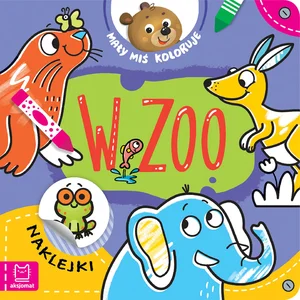 Mały miś koloruje W zoo Mały miś koloruje W zoo