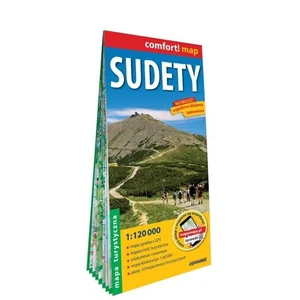 Sudety laminowana mapa turystyczna 1:120 000