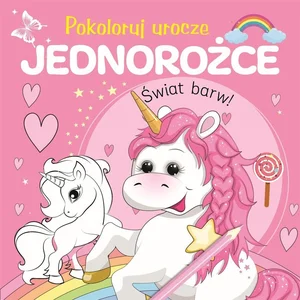 Pokoloruj urocze jednorożce