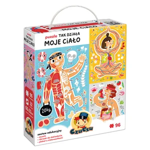 CzuCzu Puzzle Tak działa Moje ciało 5+ CzuCzu Puzzle Tak działa Moje ciało 5+