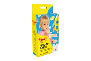Farby pastelowe do malowania palcami 6 kolorów po 35ml Farby pastelowe do malowania palcami 6 kolorów po 35ml