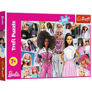 Puzzle W świecie Barbie 200