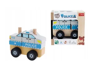 Zabawka drewniana Policja