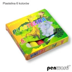 Plastelina 6 kolorów Plastelina 6 kolorów