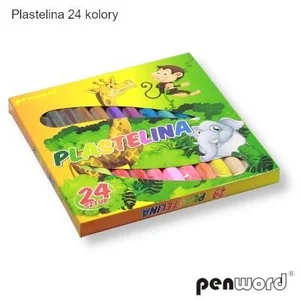 Plastelina 24 kolorów Plastelina 24 kolorów