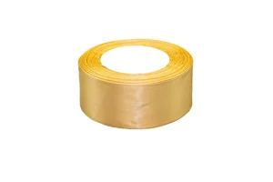 Wstążka satynowa złota 50mmx32m