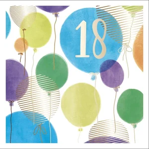 Karnet Urodziny 18 Karnet Urodziny 18