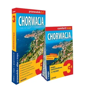 Chorwacja 3w1 przewodnik + atlas + mapa Chorwacja 3w1 przewodnik + atlas + mapa
