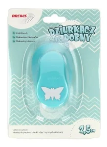 Dziurkacz ozdobny - Motyl 2,5cm MIX Dziurkacz ozdobny - Motyl 2,5cm MIX
