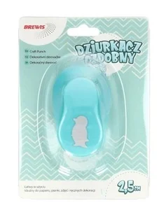 Dziurkacz ozdobny - Pingwin 2,5cm MIX Dziurkacz ozdobny - Pingwin 2,5cm MIX