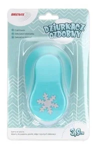 Dziurkacz ozdobny - Płatek śniegu 3,8cm MIX Dziurkacz ozdobny - Płatek śniegu 3,8cm MIX