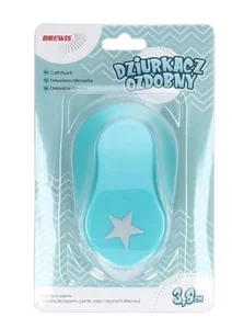 Dziurkacz ozdobny - Gwiazda 3,8cm MIX Dziurkacz ozdobny - Gwiazda 3,8cm MIX