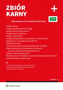 Zbiór karny PLUS Kodeks karny. Kodeks postępowania karnego. Kodeks karny wykonawczy. Kodeks karny skarbowy. Kodeks wy