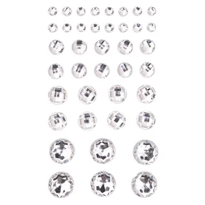 Kryształki samoprzylepne crystal 40szt Kryształki samoprzylepne crystal 40szt