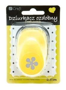 Dziurkacz ozdobny 2,5cm kwiatek Dziurkacz ozdobny 2,5cm kwiatek