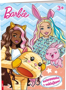 Barbie Kolorowanka Z Naklejkami