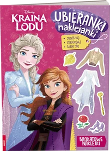 Kraina Lodu Ubieranki naklejanki