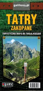 Mapa - Zakopane Tatry Mapa - Zakopane Tatry