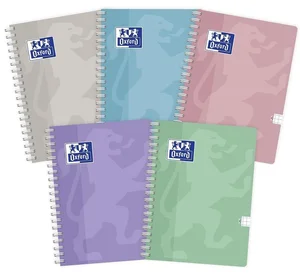 Kołozeszyt A5/80K kratka Touch Pastel (5szt) Kołozeszyt A5/80K kratka Touch Pastel (5szt)