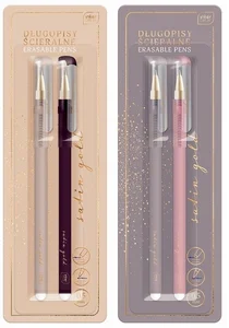 Długopis ścieralny Satin Gold 2szt Długopis ścieralny Satin Gold 2szt