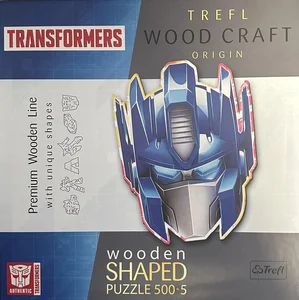Puzzle drewniane Transformers 500