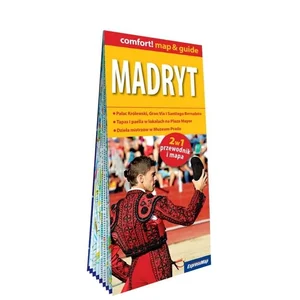 Madryt laminowany map&guide 2w1 przewodnik i mapa Madryt laminowany map&guide 2w1 przewodnik i mapa