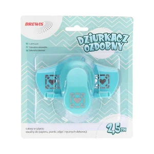 Dziurkacz ozdobny brzegowy - Serce 2,5cm Dziurkacz ozdobny brzegowy - Serce 2,5cm