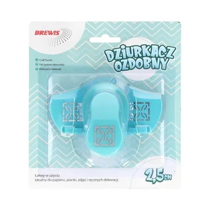 Dziurkacz ozdobny brzegowy - Rozeta 2,5cm Dziurkacz ozdobny brzegowy - Rozeta 2,5cm