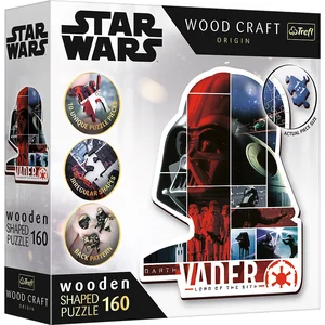 Puzzle Drewniane Konturowe - Darth Vader 160