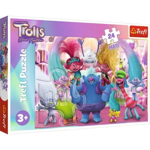 Puzzle 24 Maxi W świecie Trolli 14359 Puzzle 24 Maxi W świecie Trolli 14359