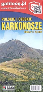 Mapa - Karkonosze 1:25 000