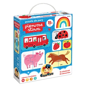 CzuCzu Puzzle do pary Pierwsze słowa 18m+ CzuCzu Puzzle do pary Pierwsze słowa 18m+