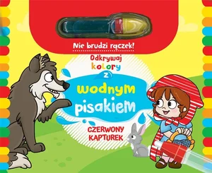 Odkrywaj kolory z wodnym pisakiem Czerwony Kapturek