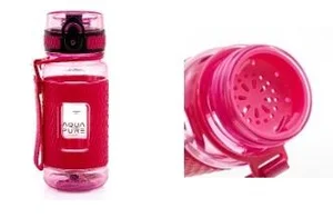 Bidon Aqua Pure 400ml neon pink ASTRA Bidon Aqua Pure 400ml neon pink ASTRA