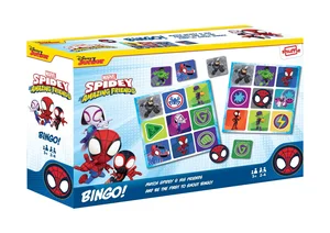 Gra Spidey i Super Kumple Bingo SHUFFLE Gra Spidey i Super Kumple Bingo SHUFFLE