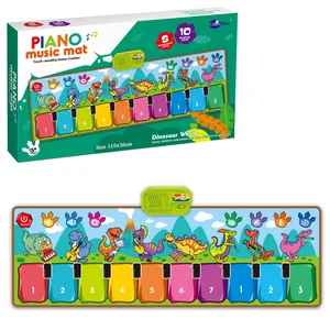 Pianino podłogowe dinozaury
