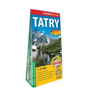 Tatry laminowana mapa turystyczna 1:27 000 Tatry laminowana mapa turystyczna 1:27 000