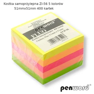 Kostka samoprzylepna fluo 5x5cm Kostka samoprzylepna fluo 5x5cm