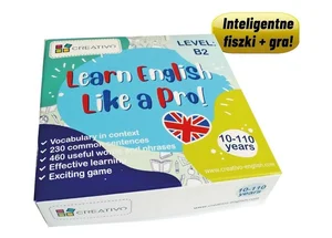 Learn English Like a Pro - Inteligentne fiszki + gra (poziom B2)